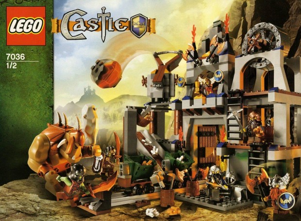 LEGO Castle 7036 Dwarves' Mine bontatlan, j