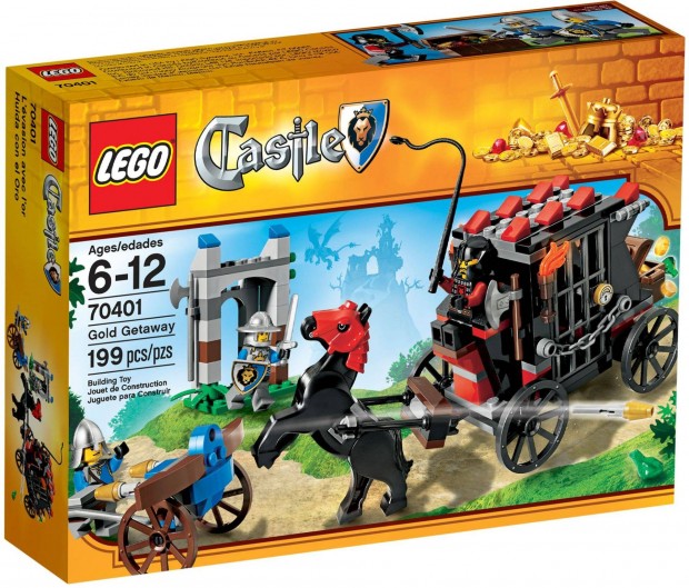 LEGO Castle 70401 Gold Getaway j, bontatlan
