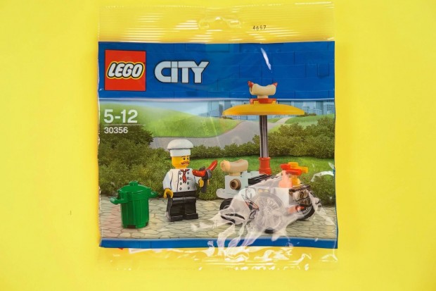 LEGO City 30356 Hot Dog Stand, j, Bontatlan