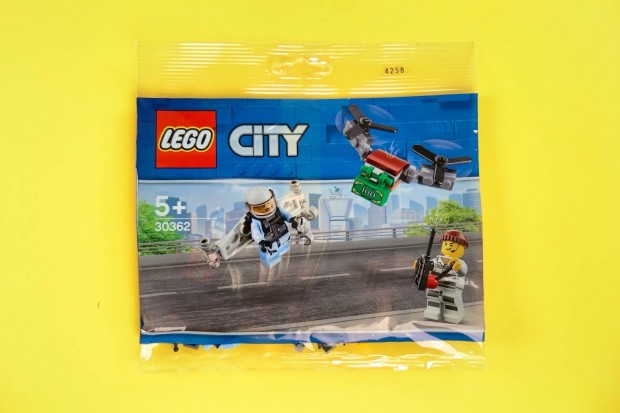 LEGO City 30362 Sky Police Jetpack, j, Bontatlan