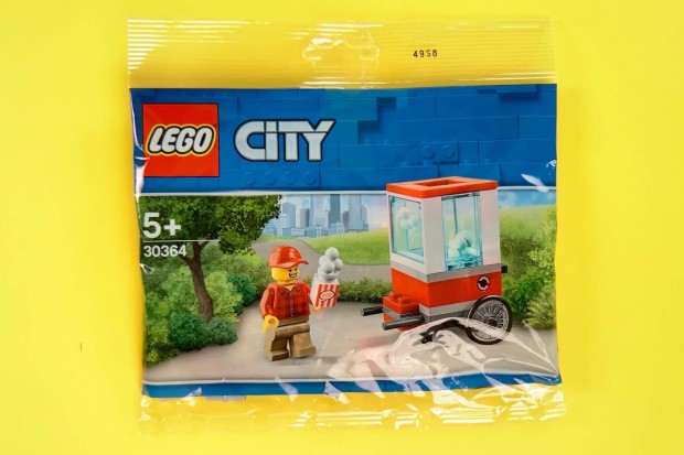 LEGO City 30364 Popcorn Cart, j, Bontatlan