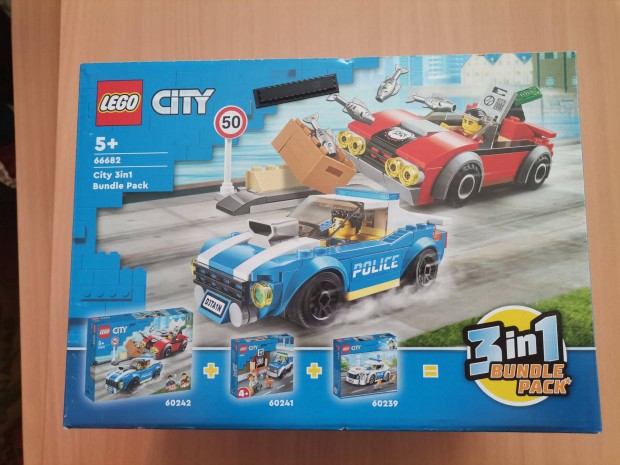 LEGO City 3 az 1 ben Rendrsgi szett 66682