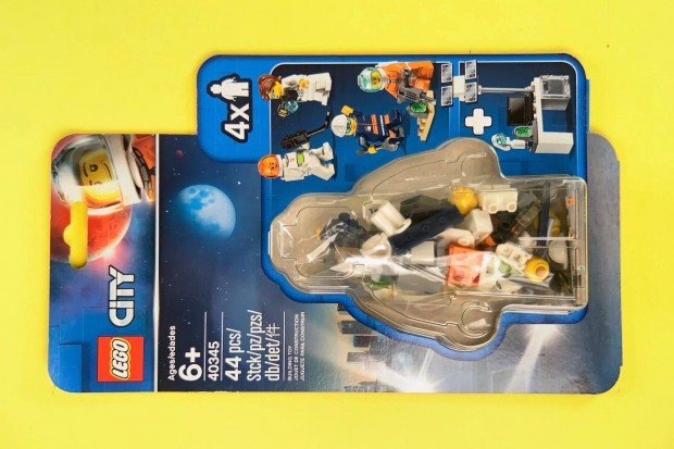 LEGO City 40345 Mars Exploration Minifigure Pack, j, Bontatlan