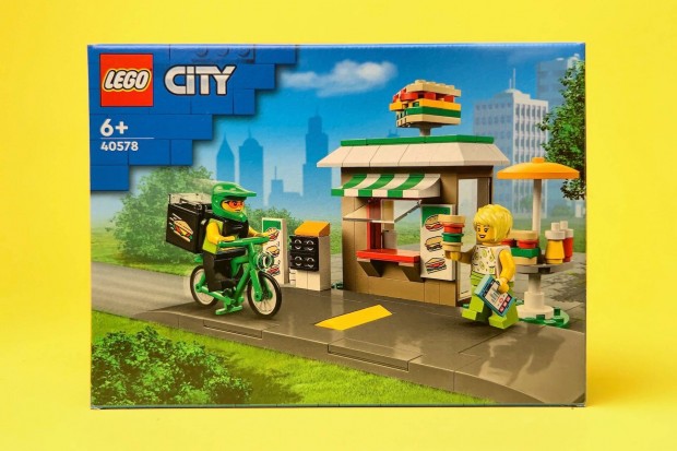 LEGO City 40578 Sandwich Shop, j, Bontatlan