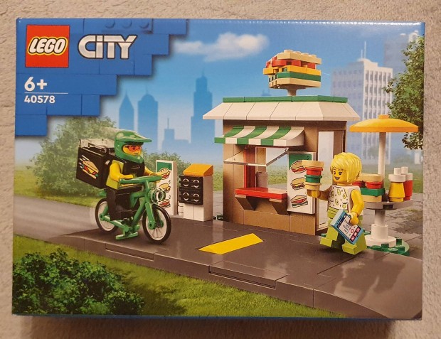 LEGO City 40578 Szendvicsbolt, bontatlan 