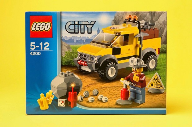 LEGO City 4200 Mining 4x4, j, Bontatlan