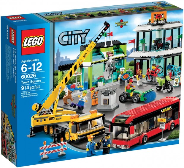 LEGO City 60026 Town Square j, bontatlan