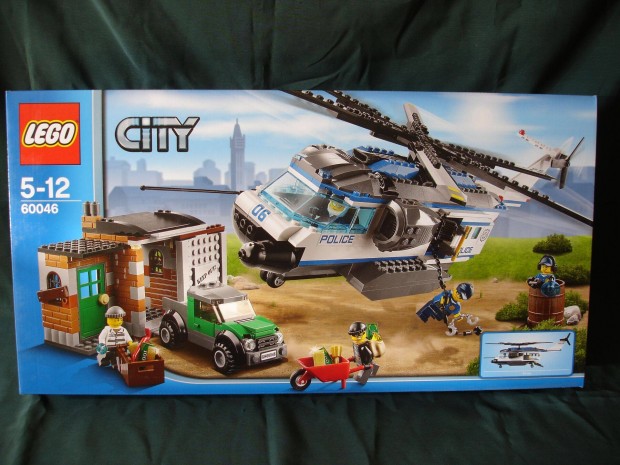 LEGO City 60046 Helikopteres megfigyels Bontatlan