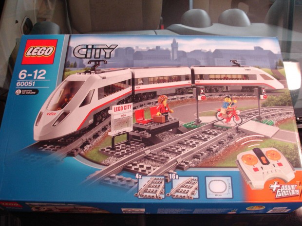 LEGO City 60051 Nagysebessg vonat IC Bontatlan