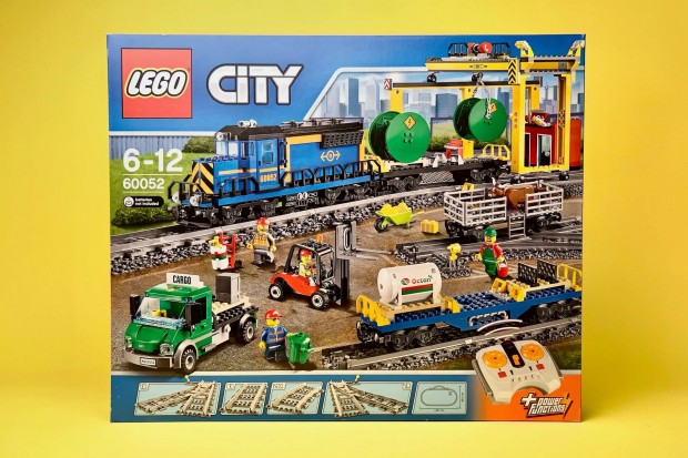 LEGO City 60052 Tehervonat, Uj, Bontatlan