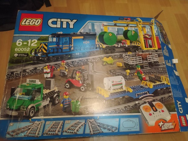 LEGO City 60052-es elektromos teherszllt vonat