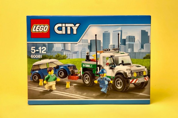 LEGO City 60081 Pickup Tow Truck, Uj, Bontatlan