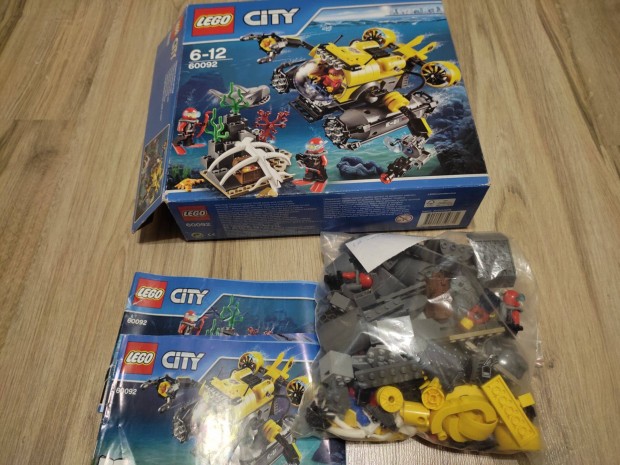 LEGO City 60092 - Mlytengeri tengeralattjr