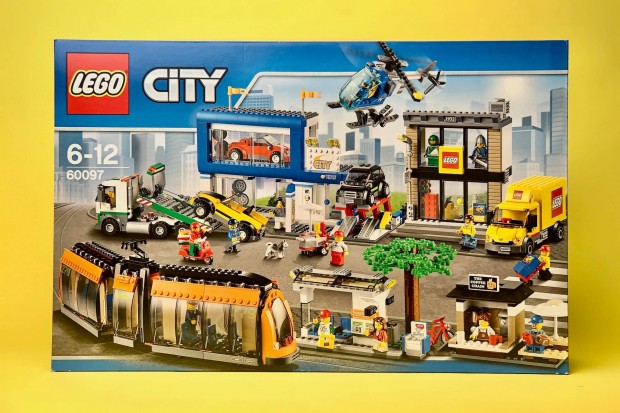 LEGO City 60097 Nagyvrosi hangulat, Uj, Bontatlan