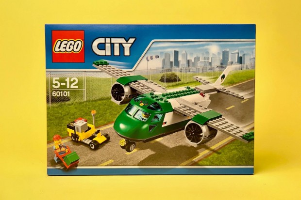 LEGO City 60101 Airport Cargo Plane, Uj, Bontatlan