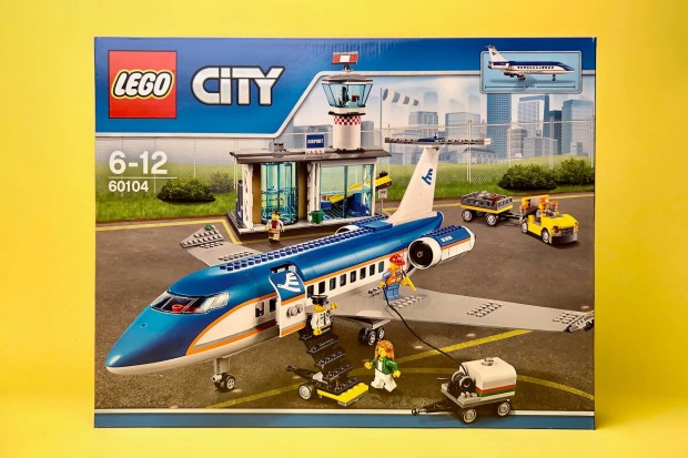 LEGO City 60104 Airport Passenger Terminal, Uj, Bontatlan