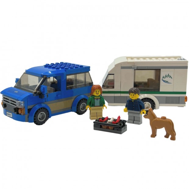 LEGO City 60117 Furgon s lakkocsi / Van & Caravan
