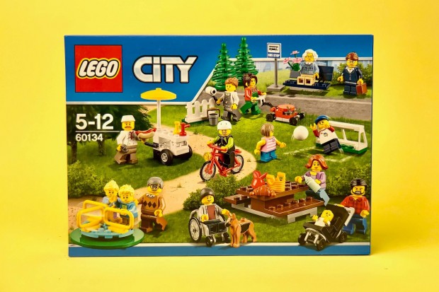 LEGO City 60134 Fun in the Park - City People Pack, Uj, Bontatlan