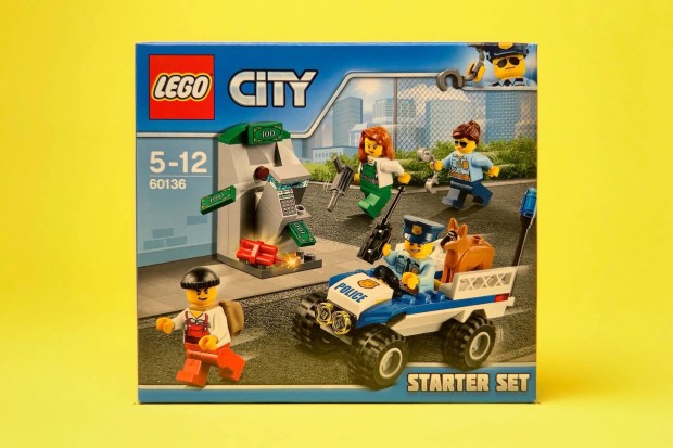 LEGO City 60136 Police Starter Set, j, Bontatlan