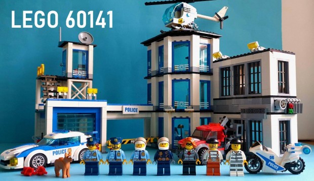 LEGO City 60141 Police Station / Rendrkapitnysg (2017) hinytalan