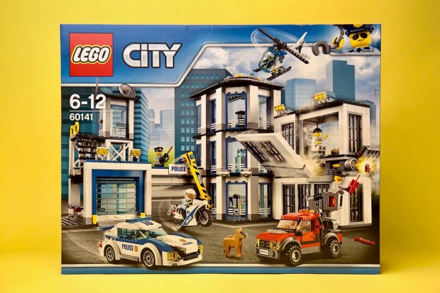 LEGO City 60141 Rendrkapitnysg, Uj, Bontatlan