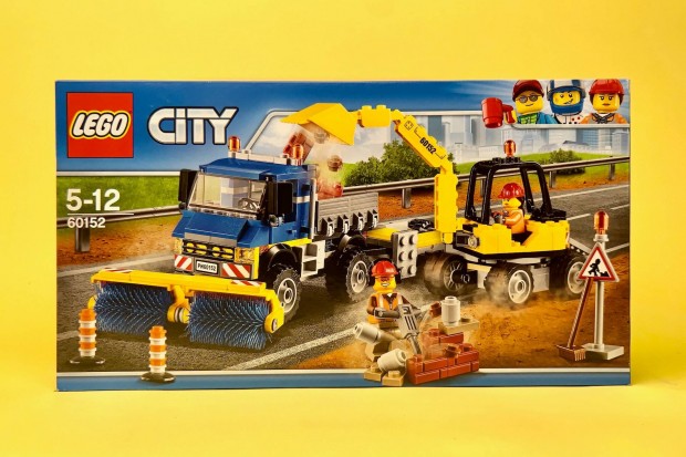 LEGO City 60152 Seprgp s exkavtor, Uj, Bontatlan
