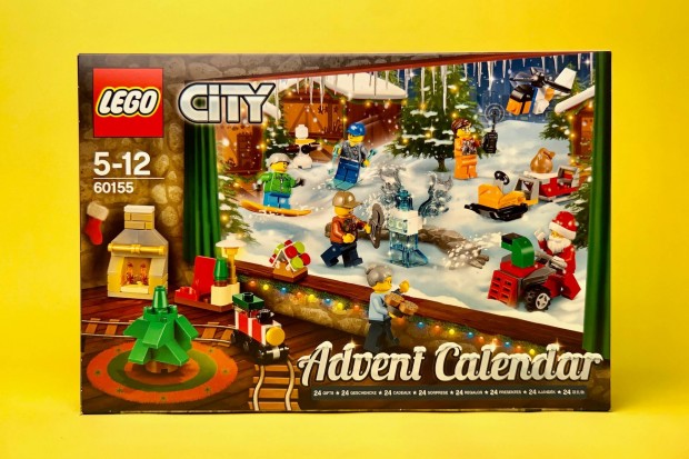 LEGO City 60155 City Advent Calendar 2017, Uj, Bontatlan