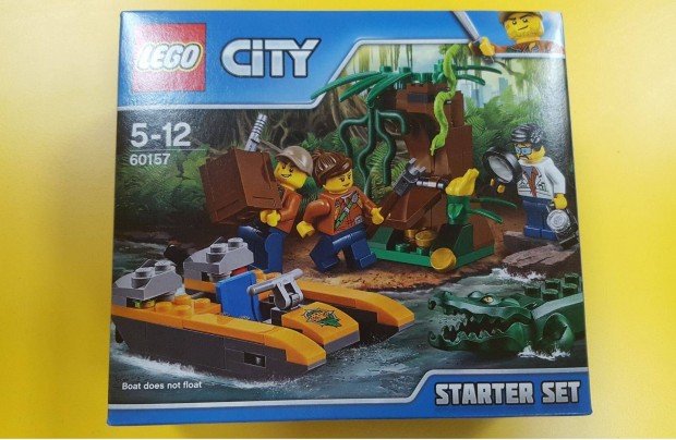 LEGO City 60157 Dzsungel kezdkszlet Bontatlan