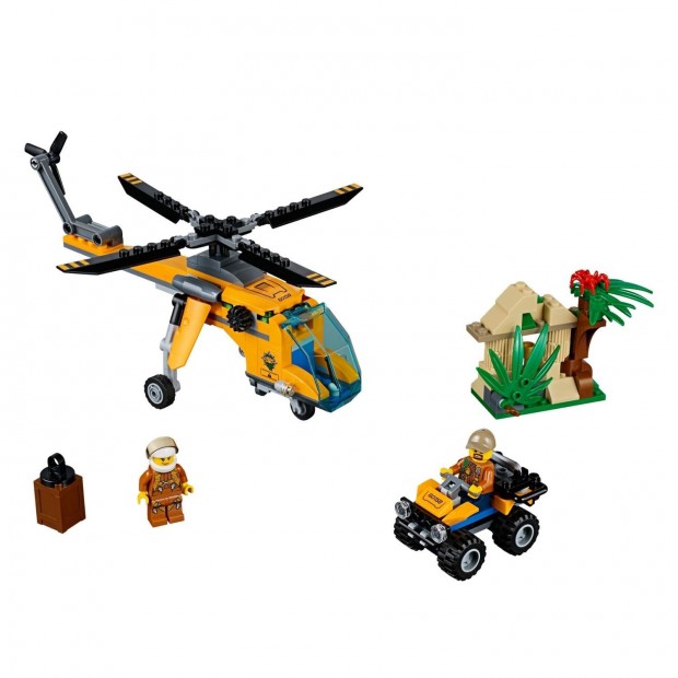 LEGO City 60158 Dzsungel teherszllt helikopter