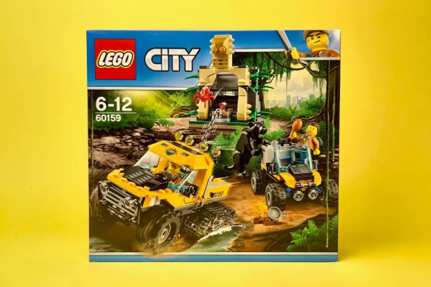 LEGO City 60159 Jungle Halftrack Mission, Uj, Bontatlan