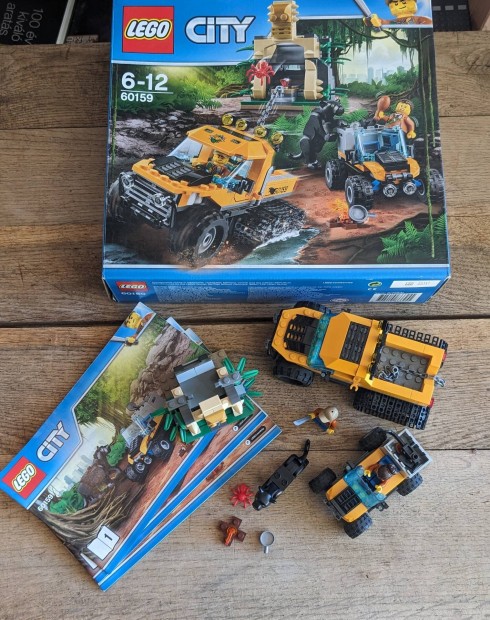 LEGO City 60159 dzsungel kldets