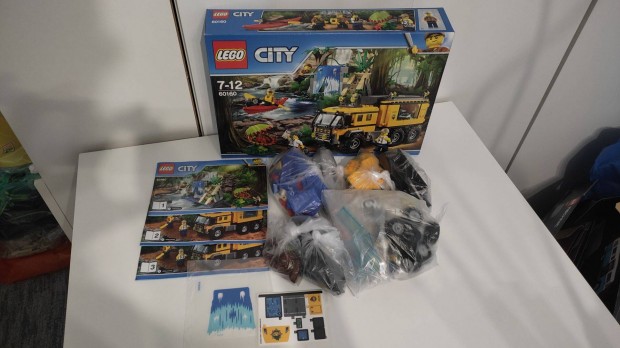 LEGO City 60160 - Dzsungel mozg labor - dobozos, jszer