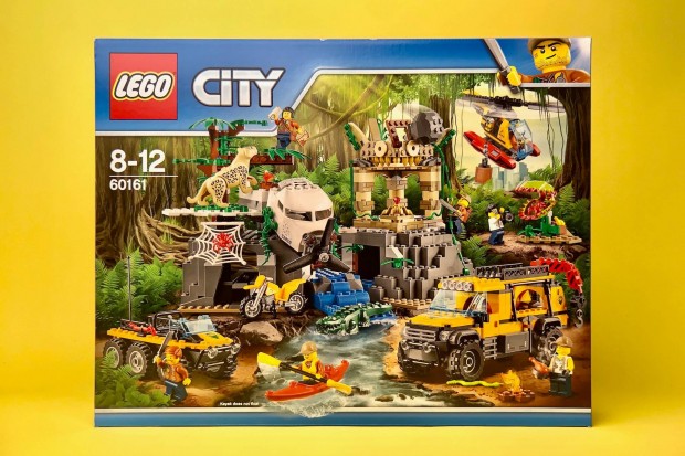 LEGO City 60161 Dzsungel kutatsi terlet, Uj, Bontatlan