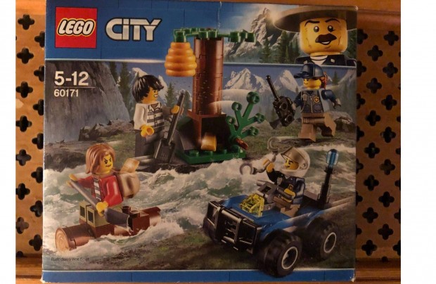 LEGO City 60171 Hegyi szkevnyek, hinytalanul, sajt dobozban