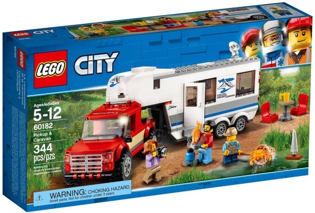 LEGO City 60182 Pickup & Caravan bontatlan, j