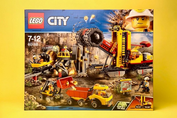 LEGO City 60188 Bnyaszakrti terlet, Uj, Bontatlan