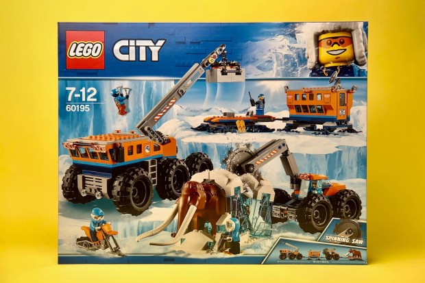 LEGO City 60195 Sarki mobil kutatbzis, Uj, Bontatlan