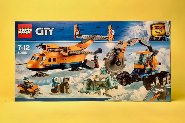 LEGO City 60196 Sarkvidki szllt replgp, Uj, Bontatlan