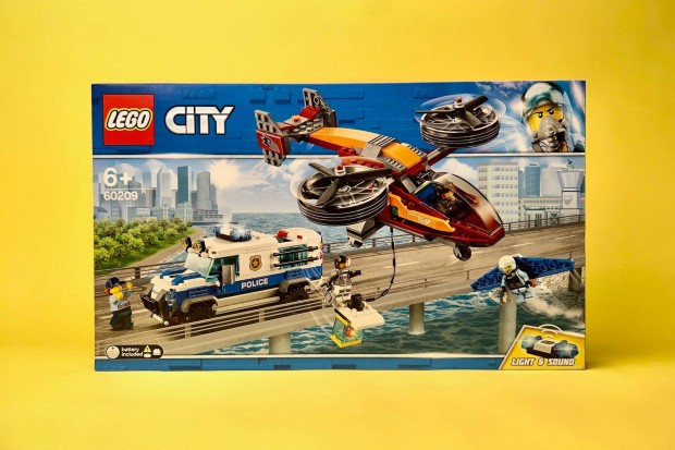 LEGO City 60209 Diamond Heist, Uj, Bontatlan