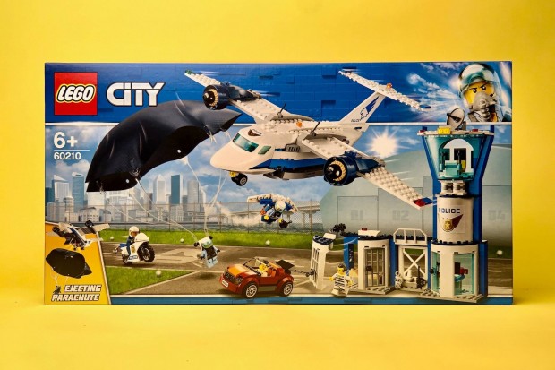 LEGO City 60210 Air Base, Uj, Bontatlan