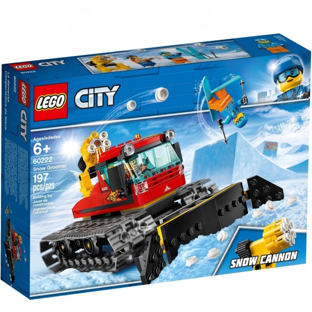 LEGO City 60222 Htakart / Snow Groomer