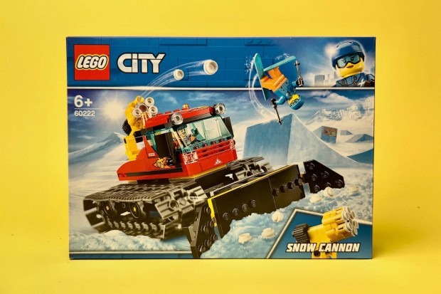 LEGO City 60222 Snow Groomer, Uj, Bontatlan