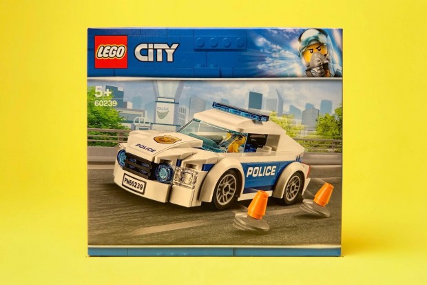 LEGO City 60239 Police Patrol Car, j, Bontatlan