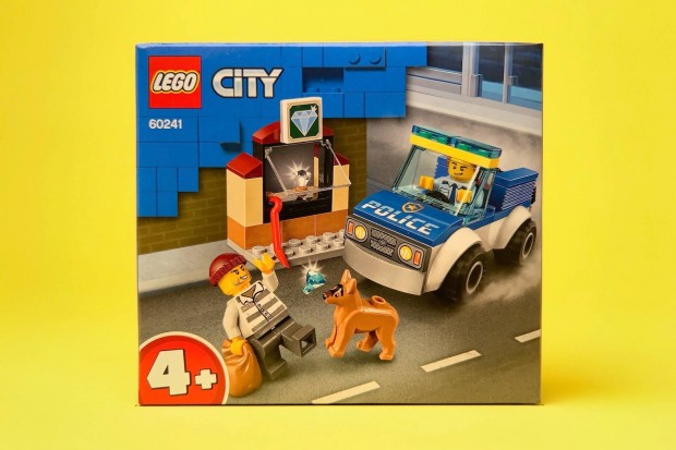 LEGO City 60241 Police Dog Unit, j, Bontatlan