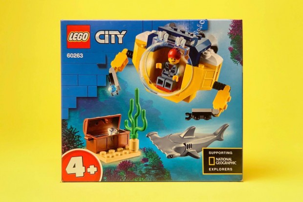 LEGO City 60263 Ocean Mini-Submarine, j, Bontatlan