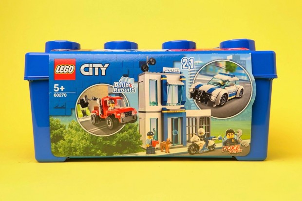 LEGO City 60270 Police Brick Box, j, Bontatlan