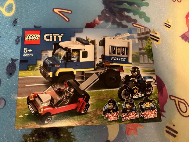 LEGO City 60276 - Rendrsgi rabszllt (j, bontatlan)