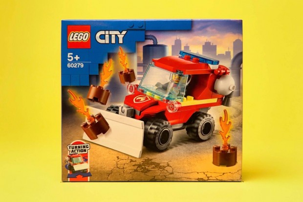 LEGO City 60279 Fire Hazard Truck, j, Bontatlan