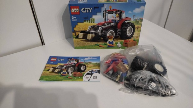 LEGO City 60287 - Traktor - dobozos, újszerű