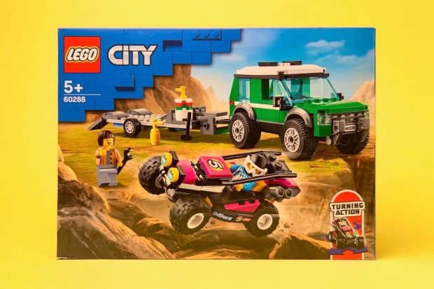 LEGO City 60288 Race Buggy Transporter, j, Bontatlan